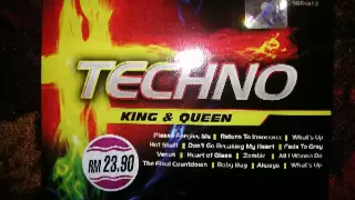 Download Techno King \u0026 Queen Mid 90's Euro Dance Techno 2 CD compilation MP3