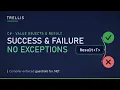 Unit-Testing C Value Objects Asserting Result Without Exceptions