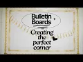 How to create the perfect corner using a scalloped border for your classroom bulletin boards