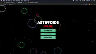 Building a Multiplayer Asteroids clone In AWS - Part 1