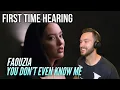 FIRST TIME HEARING - Faouzia - You Don't Even Know Me (Stripped) [REACTION!!!] THIS WAS INCREDIBLE!!