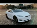 Tesla Model S for Kids Review Radio Flyer