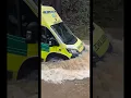 Lagu Ambulance Taking The Plunge…🚨 #emergencyresponse #Waves #Floodedford #UK #999 #Sirens #Crazy #FYP