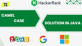 Camel Case Hackerrank Solution in Java Camelcase Coding Question in Java