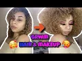 EASY MAKEUP AND HAIR ROUTINE bbygshai