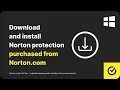 Download Lagu How to download \u0026 install Norton protection purchased from Norton.com