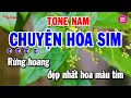 Download Lagu Chuyện Hoa Sim Karaoke Tone Nam - Rumba Chất Lượng Cao | Tiên Organ