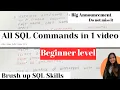 All IMPORTANT SQL Commands in ONE SQL Command Types