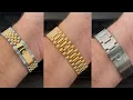 Rolex Battle of the Bracelets We compare the Oyster Jubilee and President