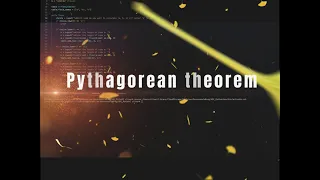 Pythagorean theorem - Python