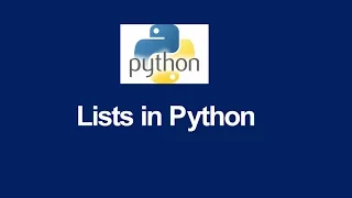 Python Programming Lists List Operations
