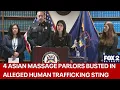 Massage parlors busted in alleged human trafficking ring operations in Metro Detroit