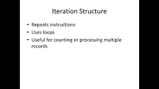 control structures presentation