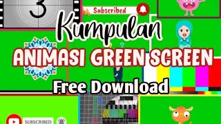 Download KUMPULAN ANIMASI GREEN SCREEN  BAHAN EDIT VIDEO - KINEMASTER MP3