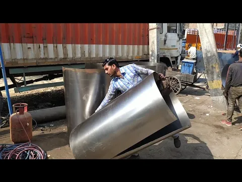 Download MP3 Truck diesel tank making work| how to make fuel tank| fuel tank manufacturing on road