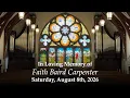 In Loving Memory of Faith Baird Carpenter - August 8h 2026