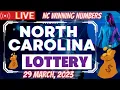 North Carolina Evening Lottery Drawing Results - 29 Mar 2023