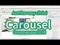 Add a Bootstrap 4 carousel in Dreamweaver 2018