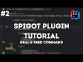 Coding a Minecraft Plugin Heal Feed EP2