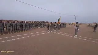 الوحدة الأزوادية المتخرجة أمس في كيدال دندنها