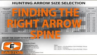 CHOOSING THE RIGHT ARROW SPINE