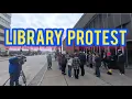 Library Protest Chaos What s Really Going On
