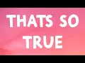 Download Lagu Gracie Abrams - That’s So True (Lyrics)