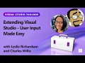 Extending Visual Studio - User Input Made Easy