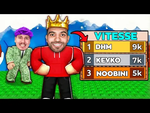 Video Thumbnail: Je Dépasse KEVKO au CLASSEMENT de TSUNAMI BRAINROT !