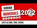 Roman numerals 2022 2022