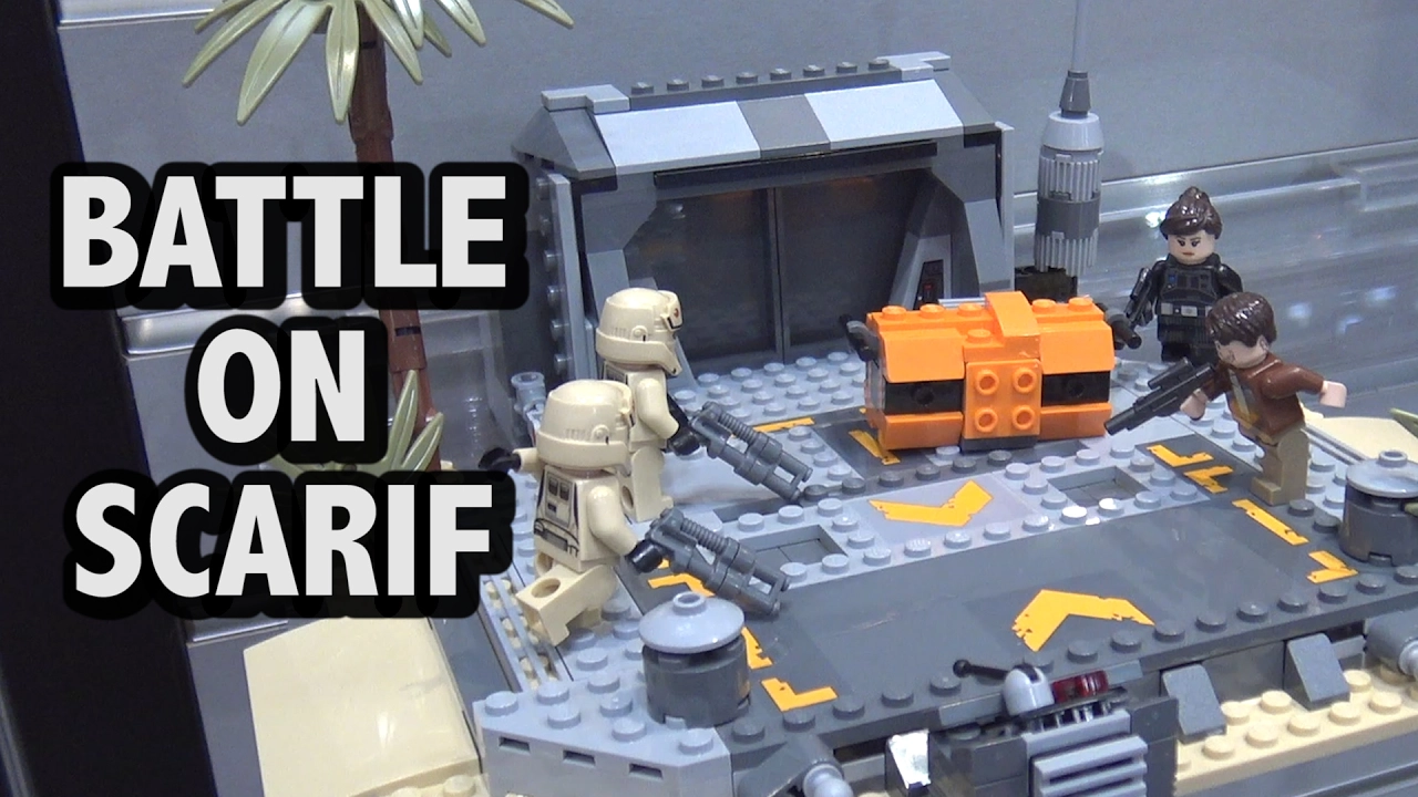 LEGO Star Wars Rogue One:  Battle on Scarif. 