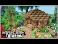 Minecraft Tutorial Small Starter Storage Building How To Build