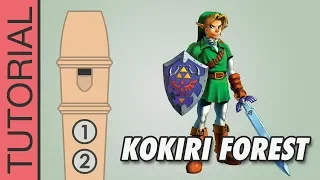 Download Zelda - Kokiri Forest - Recorder Notes Tutorial MP3