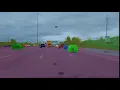 driving on 401 panoptic segmentation using detectron2 panoptic - fpn