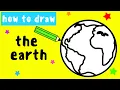 Earth Day Drawing and Coloring Pages for Kids Bubie Toy Art
