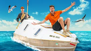 Download WE BUILT A MICRO YACHT *Overnight Challenge* MP3