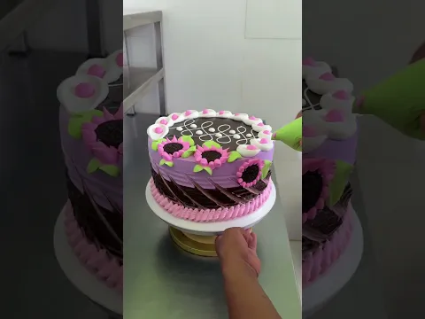 nueva creatividad para decorar pasteles