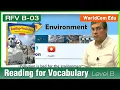 Learn English Reading for Vocabulary Level B Lesson 03 Brian Stuart