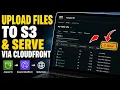 How to transfer static files to S3 and serve via CloudFront - Detailed Guide