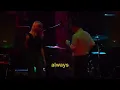 Future Islands - "The Great Fire" w/ Jenn Wasner LYRICS on screen