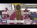 National Championship trophy on display at two Utah Walmart locations