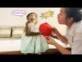 Monkey Lyly reacts emotionally when her mother unexpectedly gives her a gift.