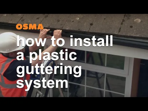 Download MP3 How to install a plastic guttering system - OSMA Rainwater