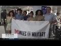 Charity helps bring U S sailor home for daughter s surgery