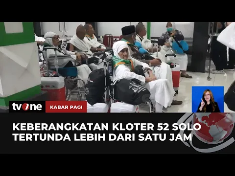 Alami Gangguan Teknis Pesawat, Keberangkatan Haji Kloter 52 Solo Tertunda