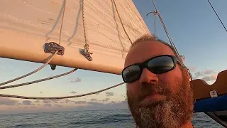 Sailing back to Land after 74 days at Sea