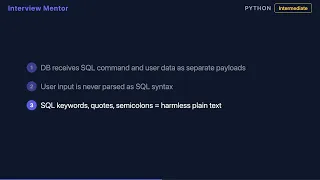 How Parameterized Queries Prevent SQL Injection