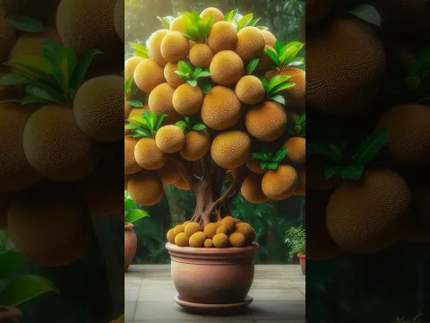 New planting skills to harvest more Jackfruit #satisfying #farming #gardening