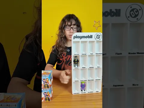 dia 2 abrindo kinder ovo Playmobil dos heróis #playmobil #unboxing #kinderovo #dccomics #dc #herois
