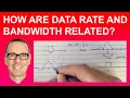 How are Data Rate and Bandwidth Related a super clear explanation
